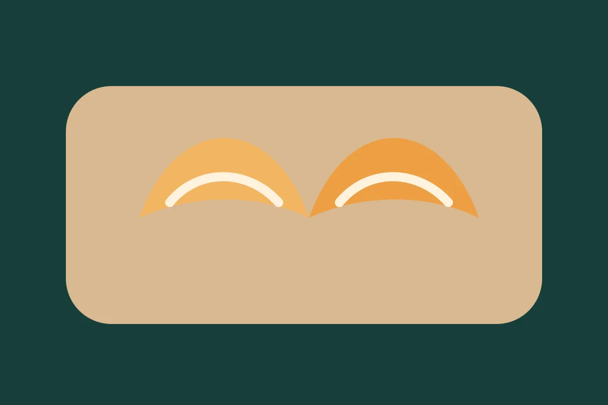 Fresh pastries on a serving board